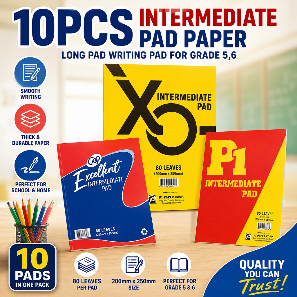 10PCS P1/XO/Excellent Intermediate Pad Paper Long Pad Writing Pad 10 ...