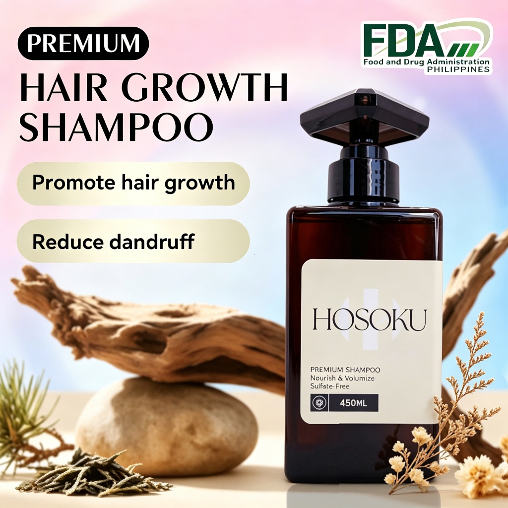 HOSOKU Hair Growth Shampoo and Conditioner to Reduce Hair Fall and ...