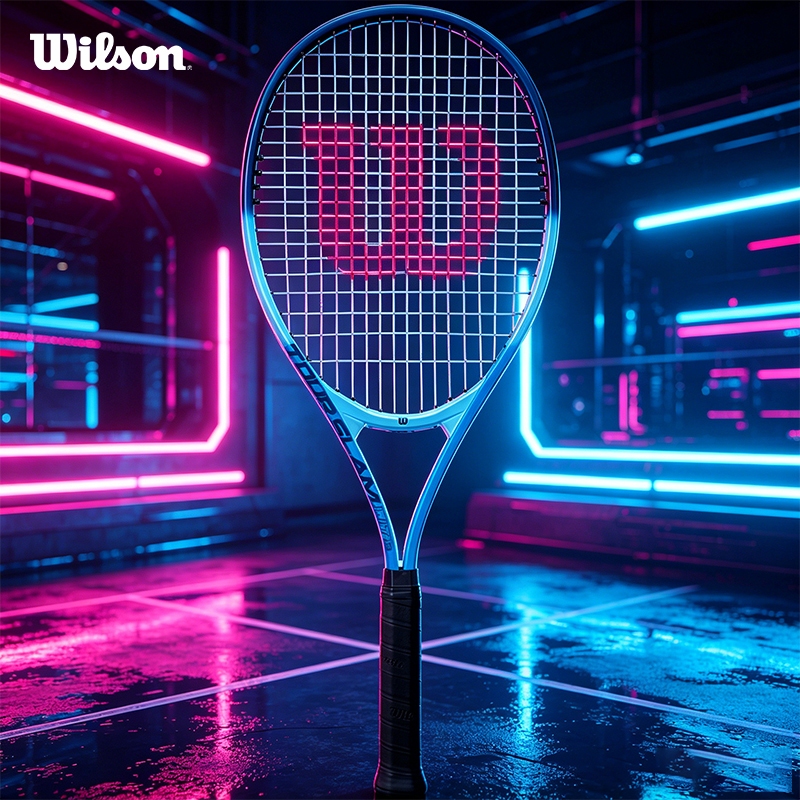Beginner | Wilson TOUR SLAM LITE Tennis Racket (Strung) Easy-Hitting ...
