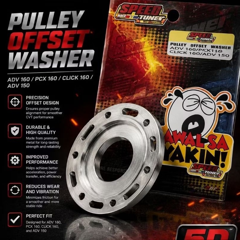 SPEEDTUNER PULLEY OFFSET WASHER | Shopee Philippines