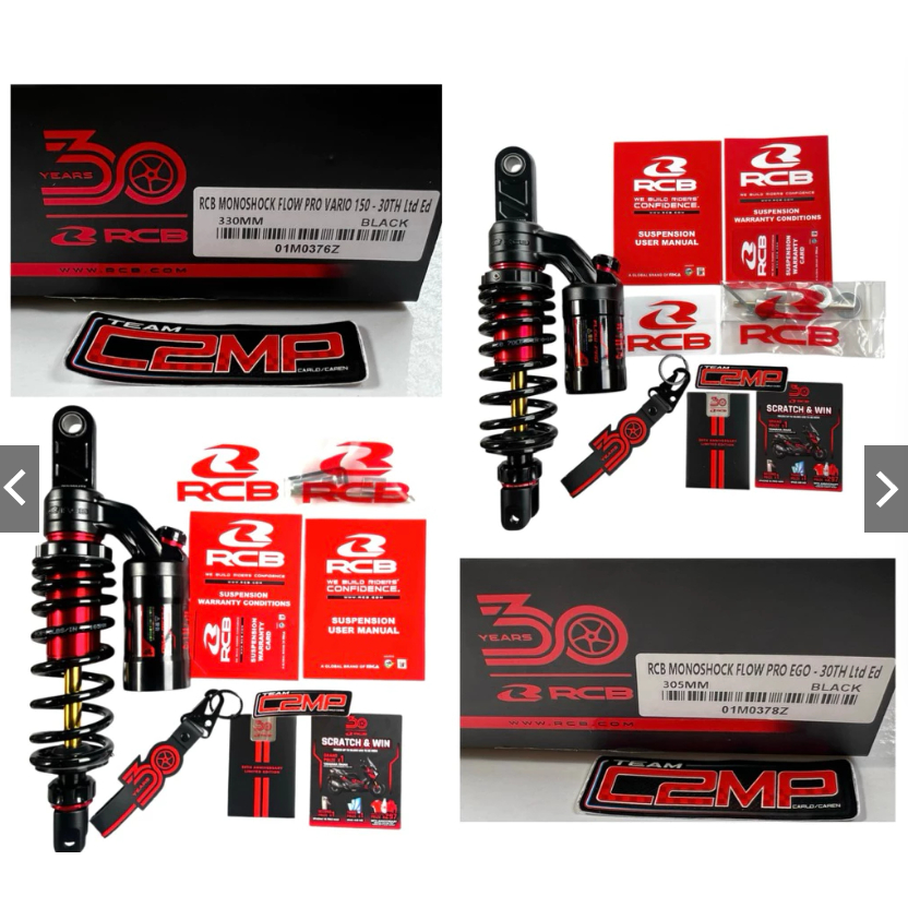 RCB Flow Pro Suspension – Fully Adjustable Control