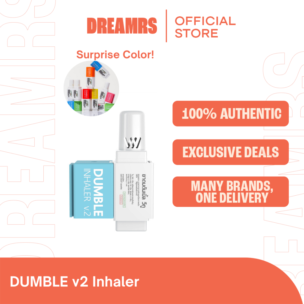 DUMBLE v2 Inhaler (Instant Relief, Soothing, Calming) | Shopee Philippines