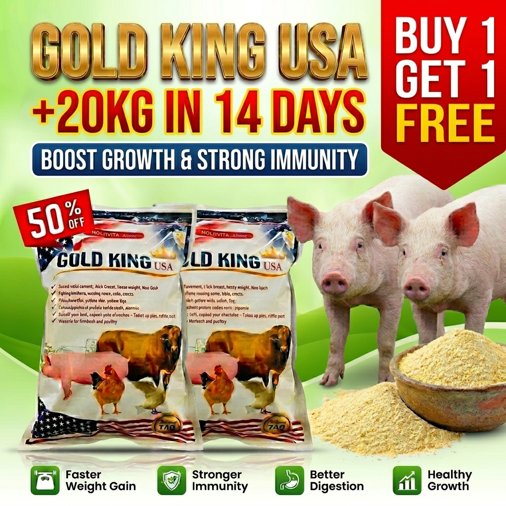 [BUY 1 GET 2] Gold King USA 250G - Fast Weight Gain & Immunity Booster ...