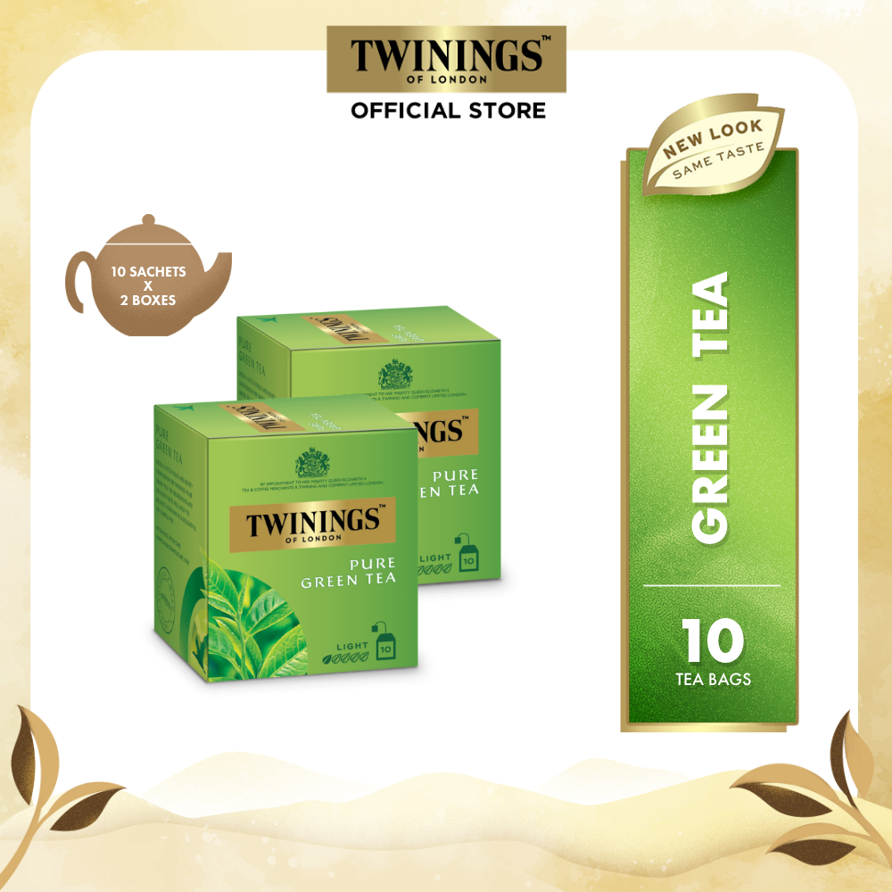 Twinings Pure Green Tea Trial Pack (10 teabags) | Shopee Philippines