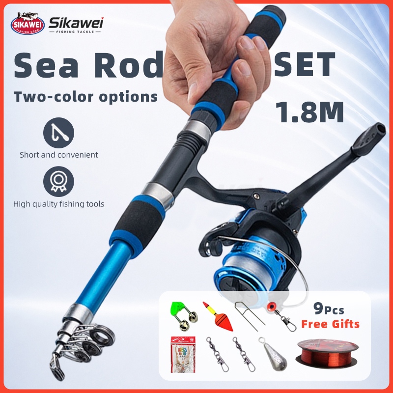Shop fishing rod set original heavy duty for Sale on Shopee Philippines