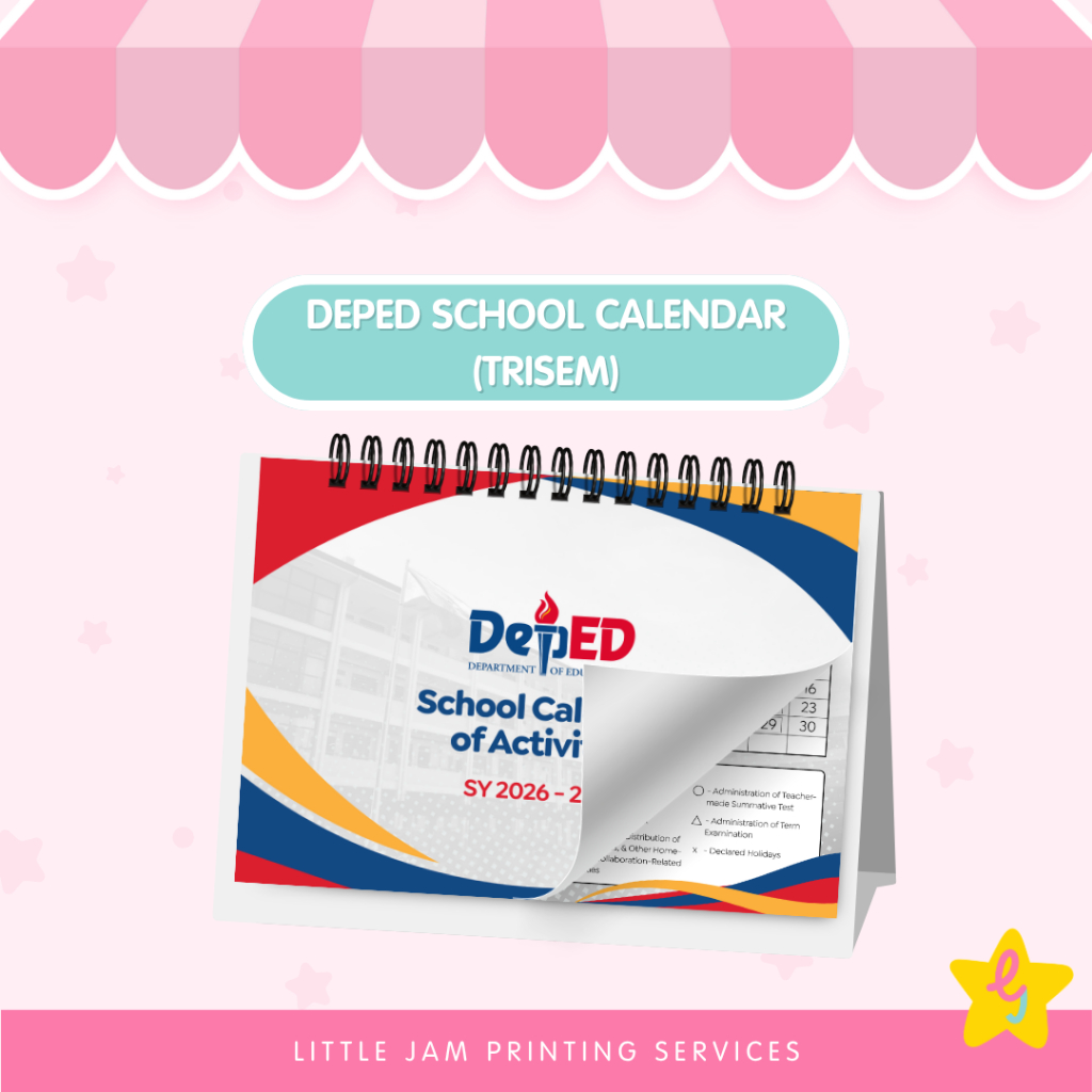 DepEd Calendar | DepEd School Calendar of Activities (Trisem) | SY 2026 ...