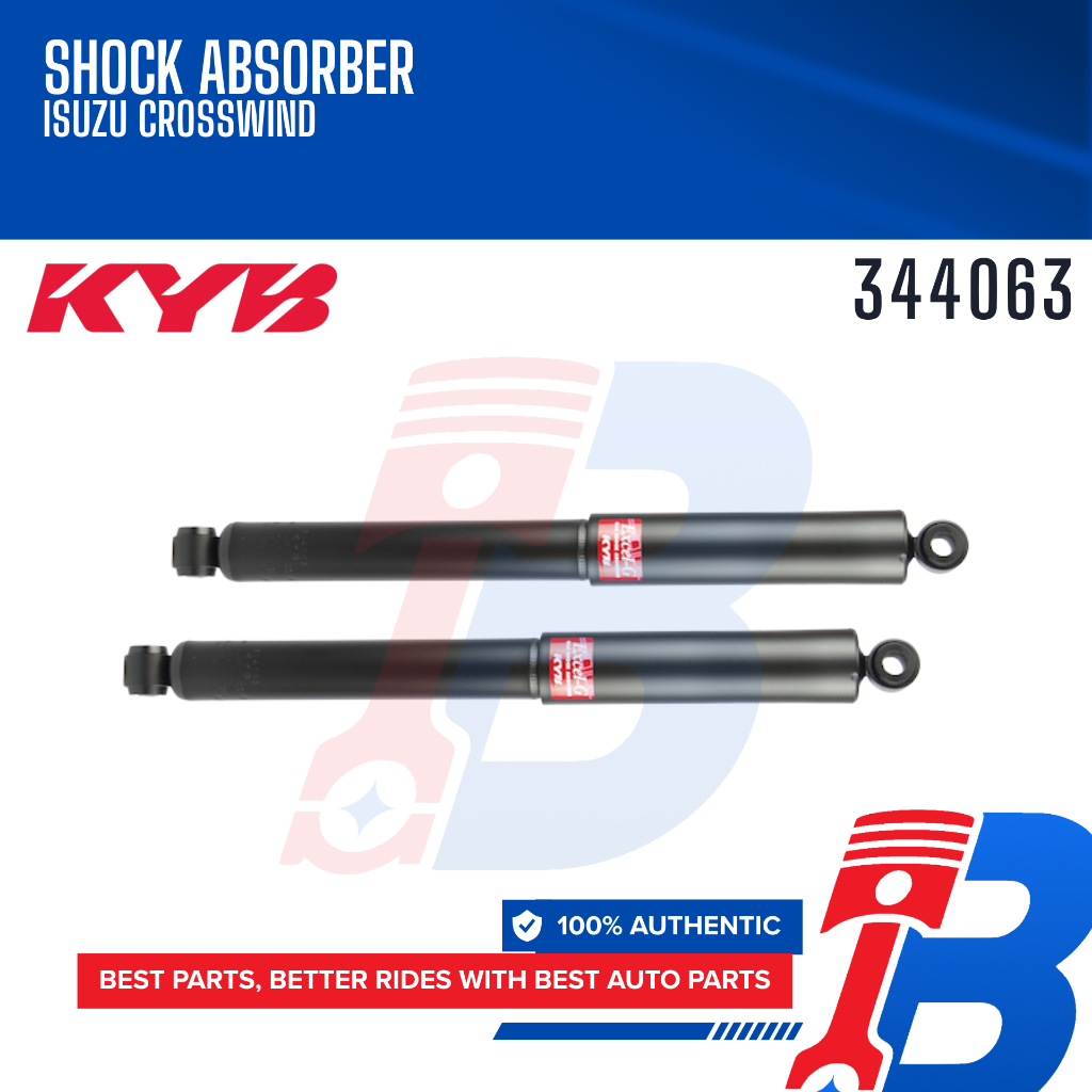 KYB (2pcs) Excel-G Shock Absorber for Isuzu Crosswind 2002 - 2017 ...