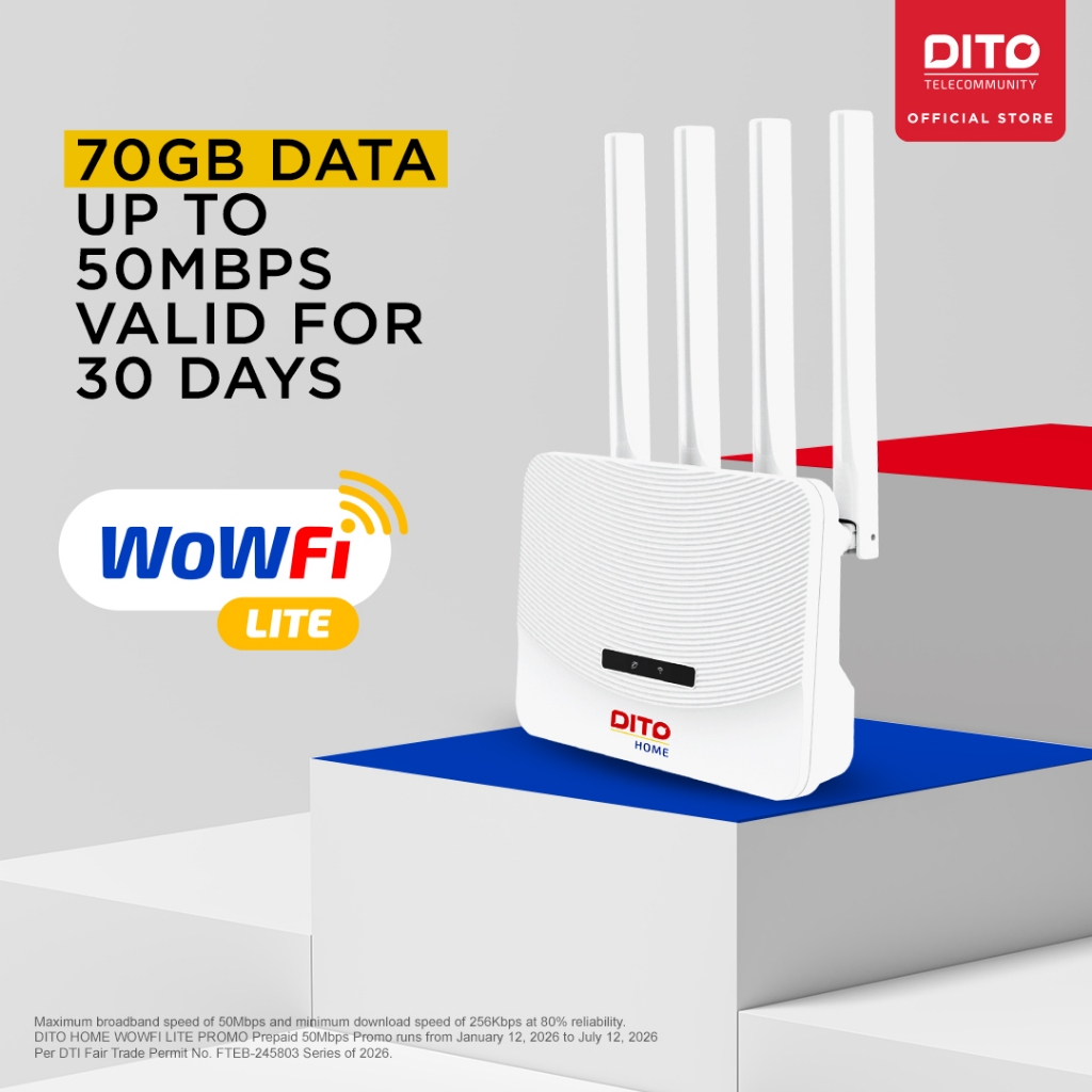 Shop DITO Prepaid WiFi Online | Shopee Philippines