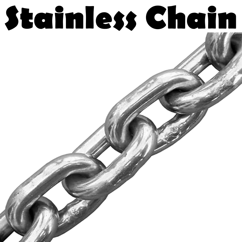 Stainless Chain 8mm 1 Meter Grade 304 Stainless Kadena Rust-Proof Gate ...