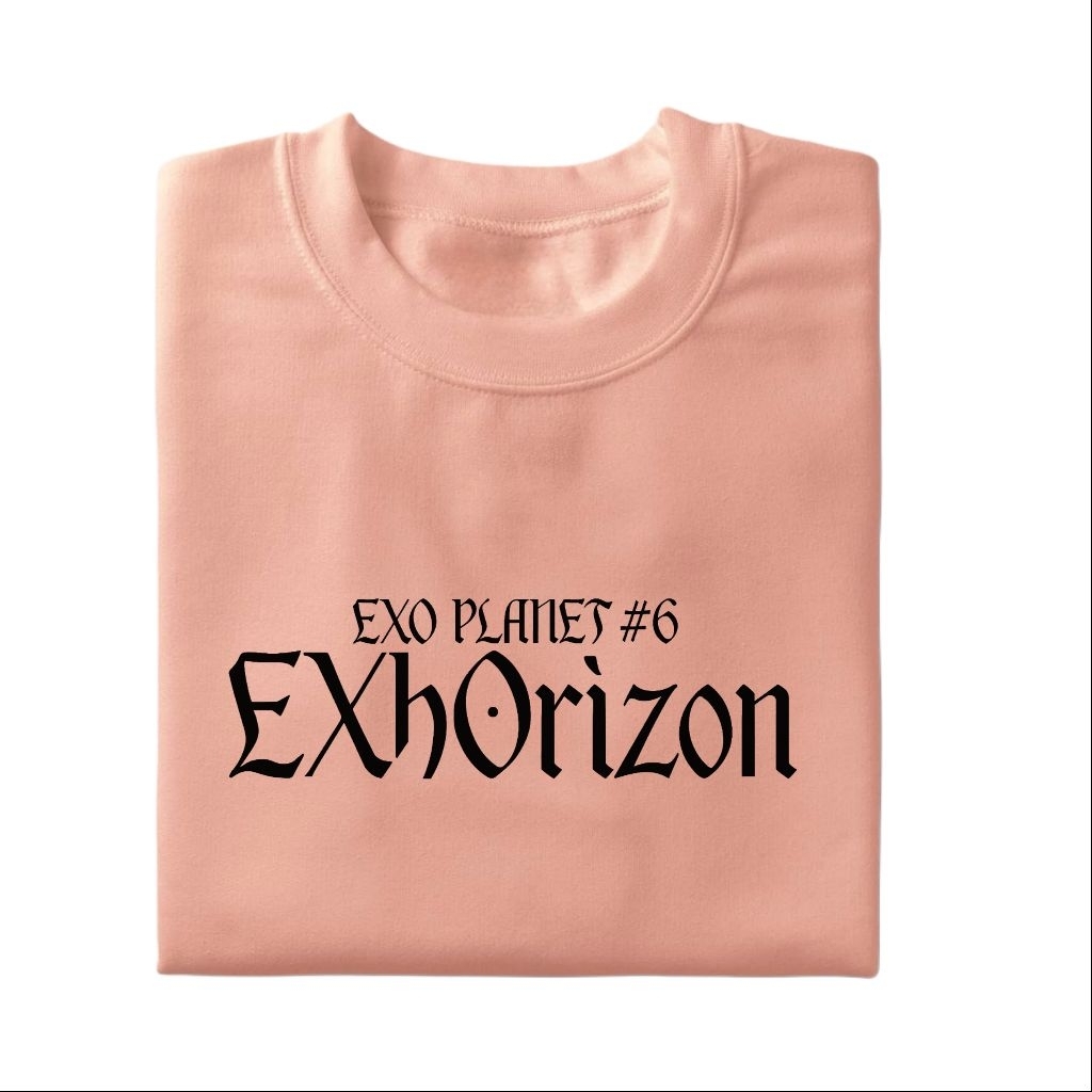 EXO PLANET #6 EXhOrizon T-Shirt Cotton Good Quality Unisex