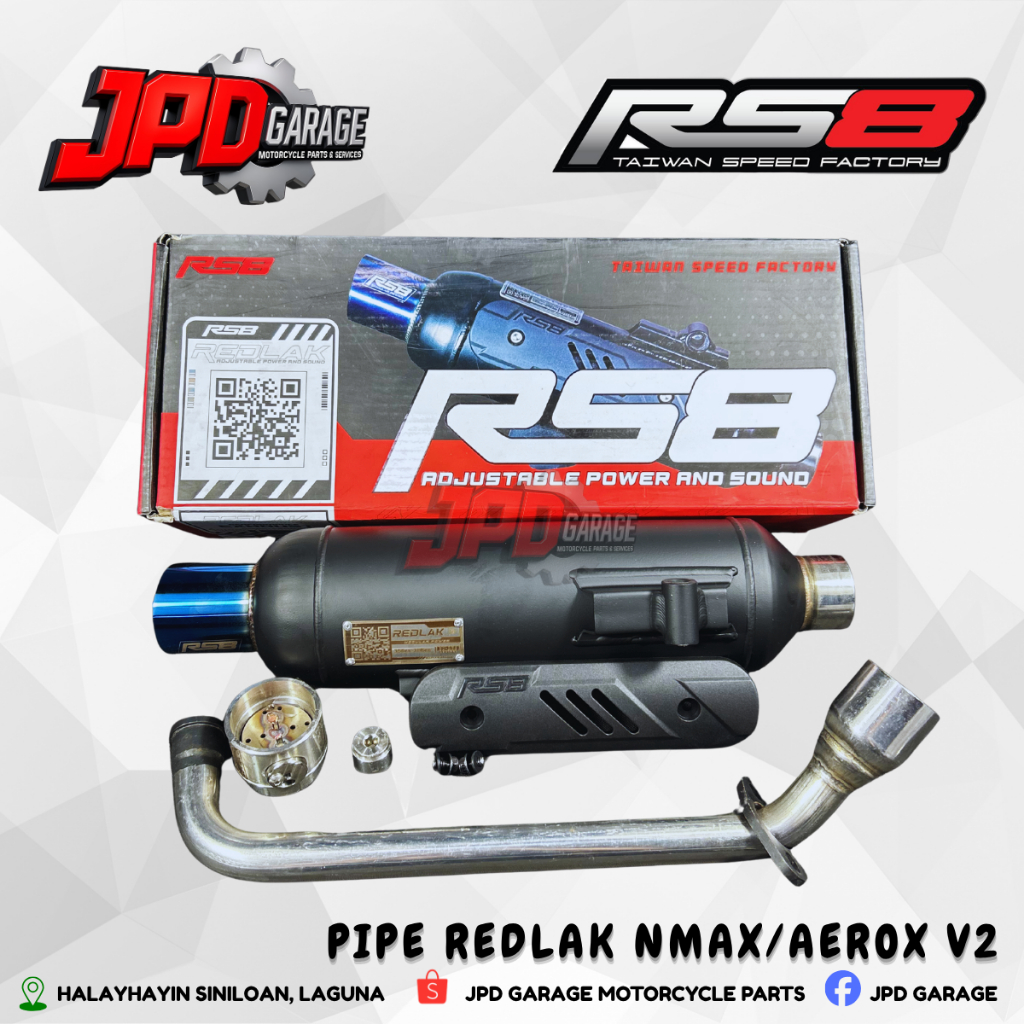 Redlak Pipe LTO-Compliant Exhaust | RS8