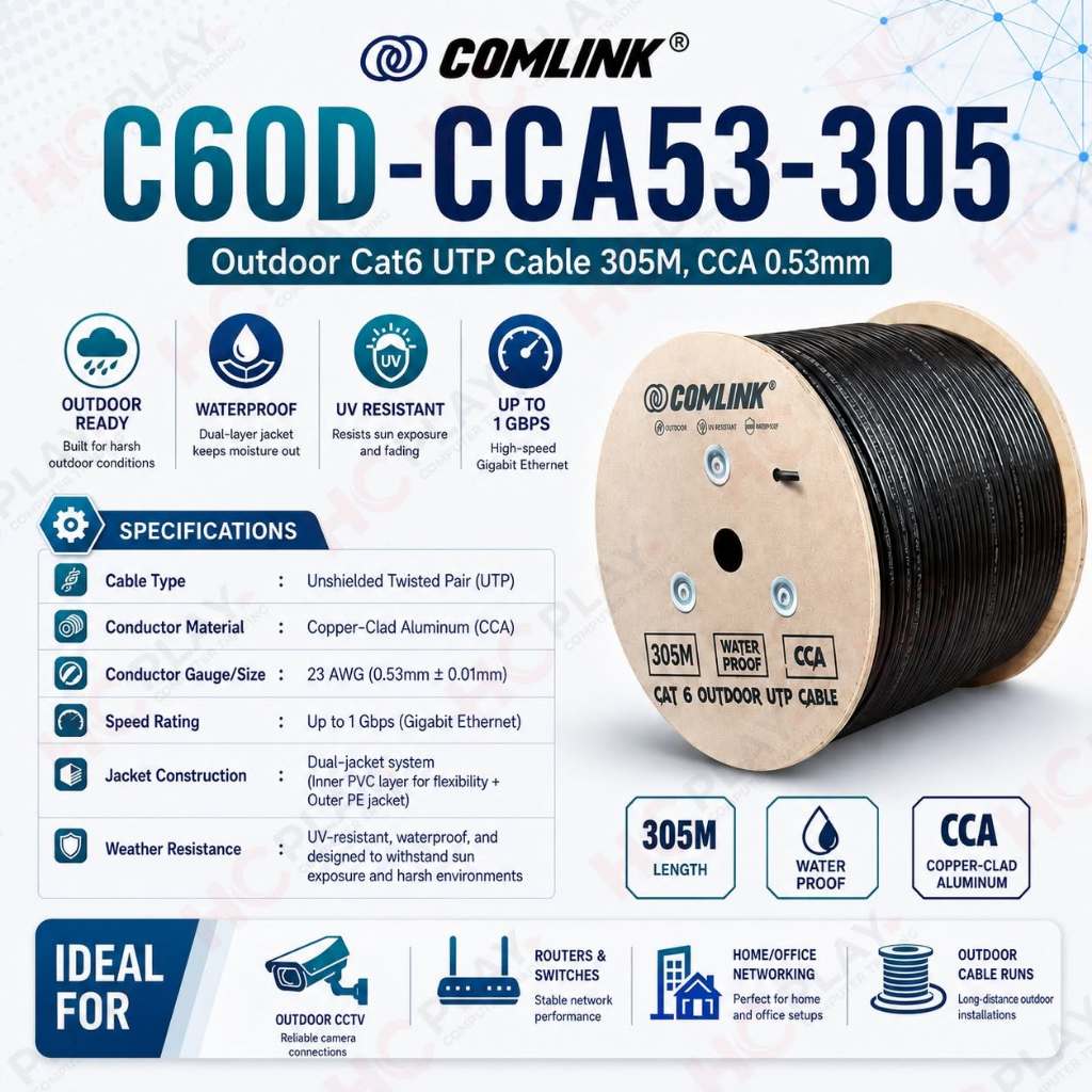utp cable cat6 - Best Prices and Online Promos - Aug 2026 | Shopee ...