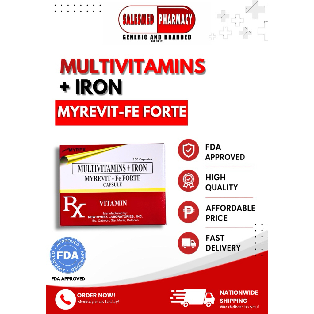 Shop iron multivitamins for Sale on Shopee Philippines