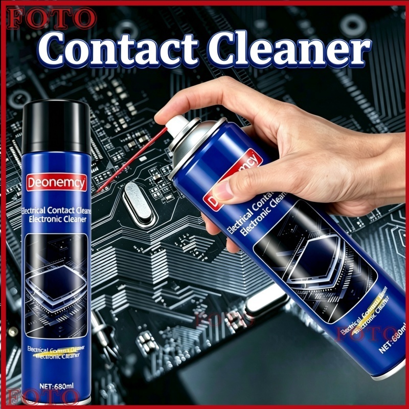 680ml Electrical Contact Cleaner Professional Fast Dry No Residue Safe ...