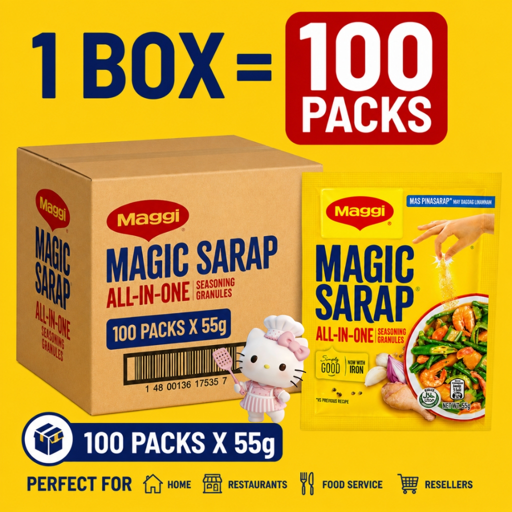 【LLO+Clearance】1BOX Magic Sarap All-In-One Seasoning Granules with ...