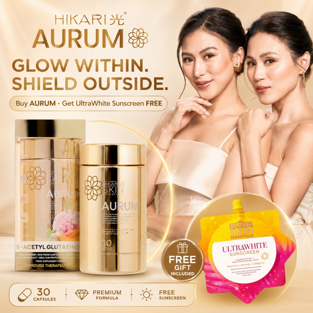 hikari glutathione aurum BUY 1 GET 1 GIFT] S-ACETYL Capsule 30pcs Beauty Healthy Mabilis na Glow BPC-157 & TB-500 Blend Designs For Health 45263:45263