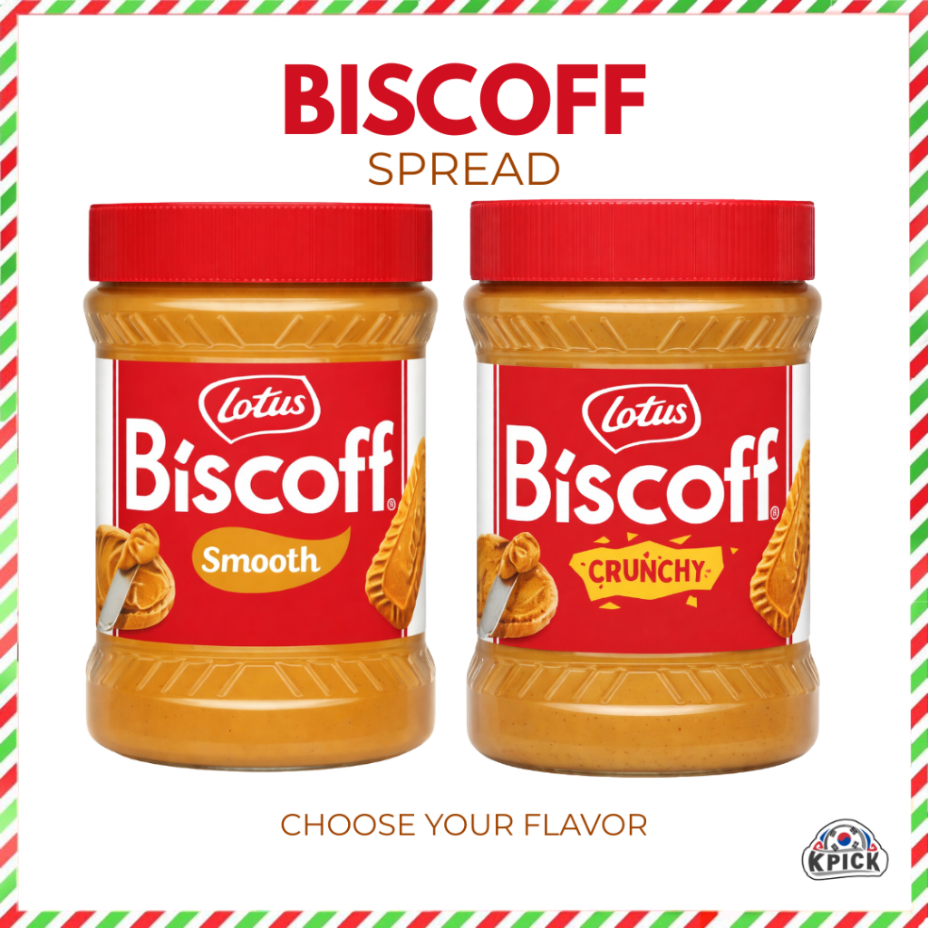 Lotus Biscoff Cookie Butter Spread | Smooth 400g or Crunchy 380g ...