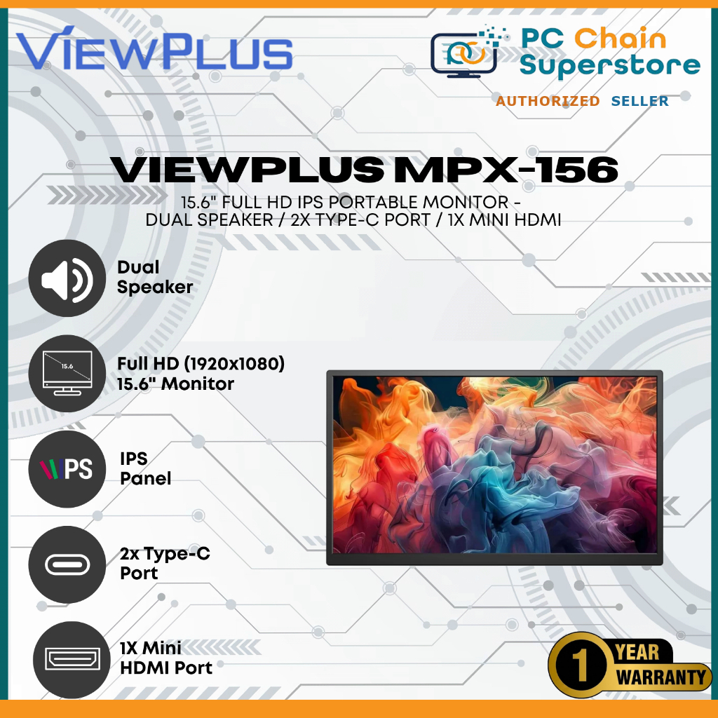 VIEWPLUS MPX-156 15.6