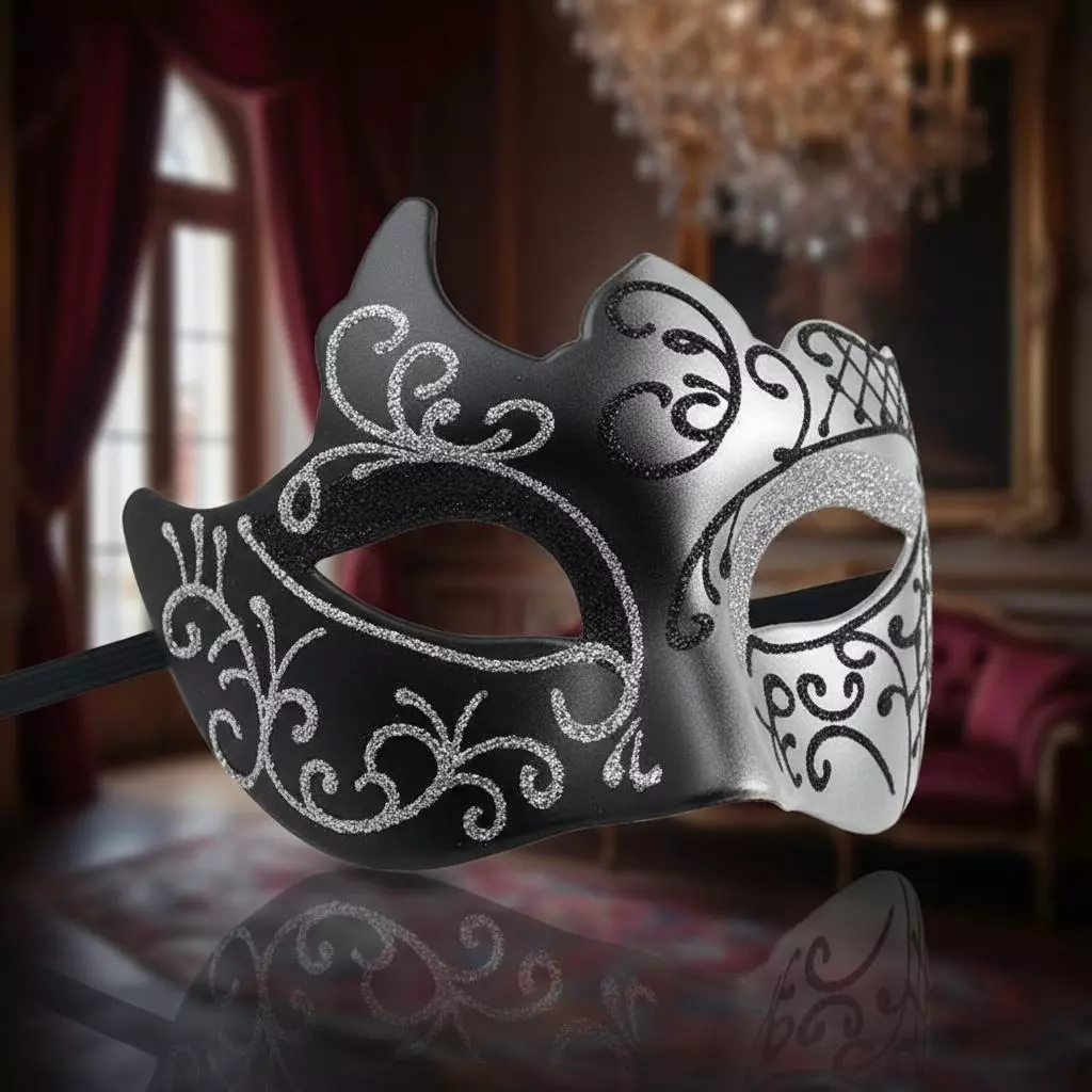 Halloween Masks for Men Women Masquerade Cosplay Venetian Mask Carnival ...