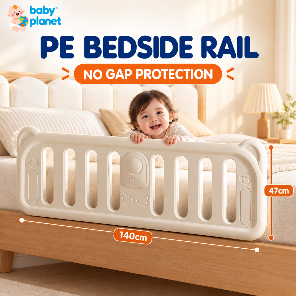 Bed Fence for Baby Baby Bed Rail Guard Adjustable Height No Gap Anti ...