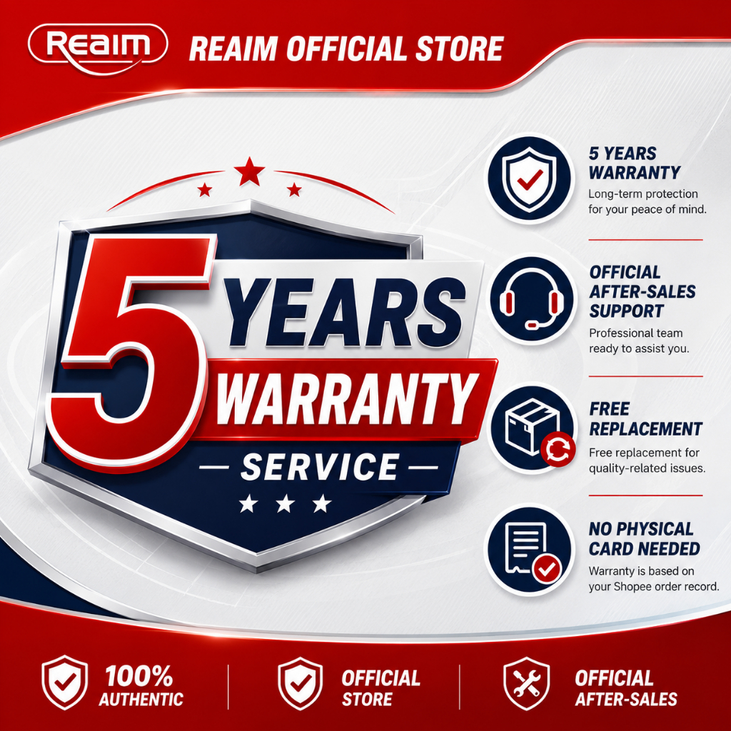 REAIM Free Warranty Cable Reel | Shopee Philippines