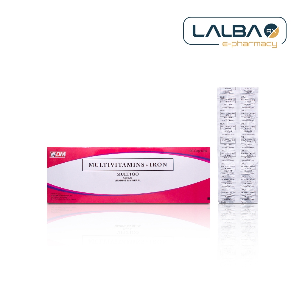 Shop multigo multivitamins iron for Sale on Shopee Philippines