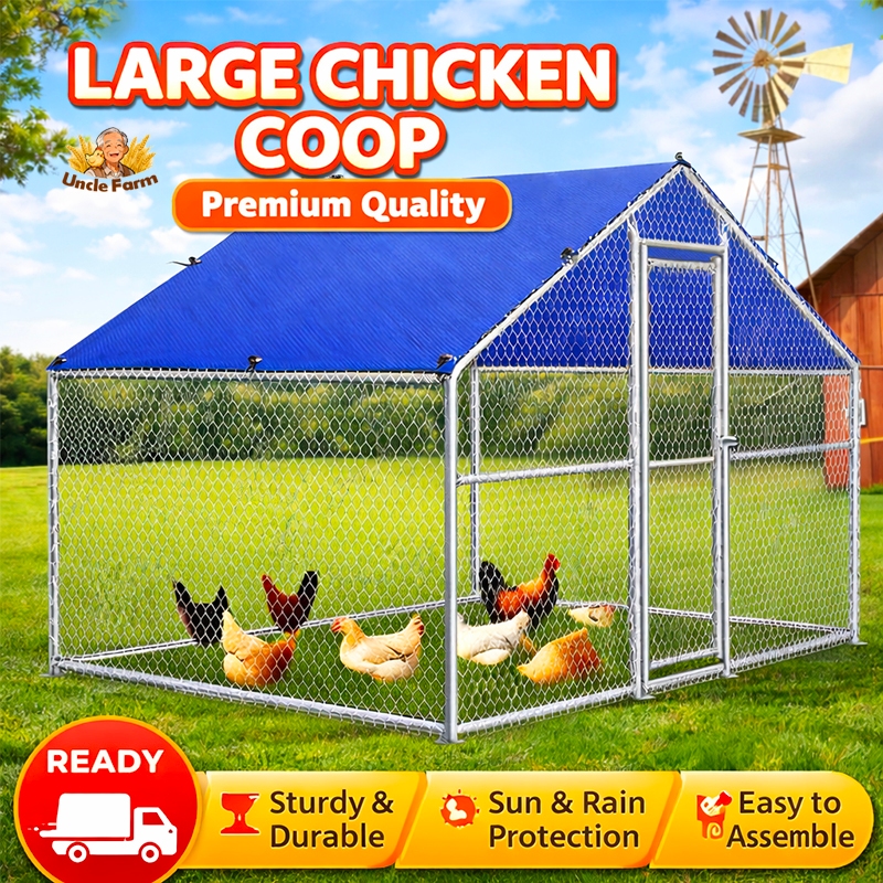 Curated visual reference: Heavy Duty Galvanized Outdoor Chicken Coop Photo Inspiration
