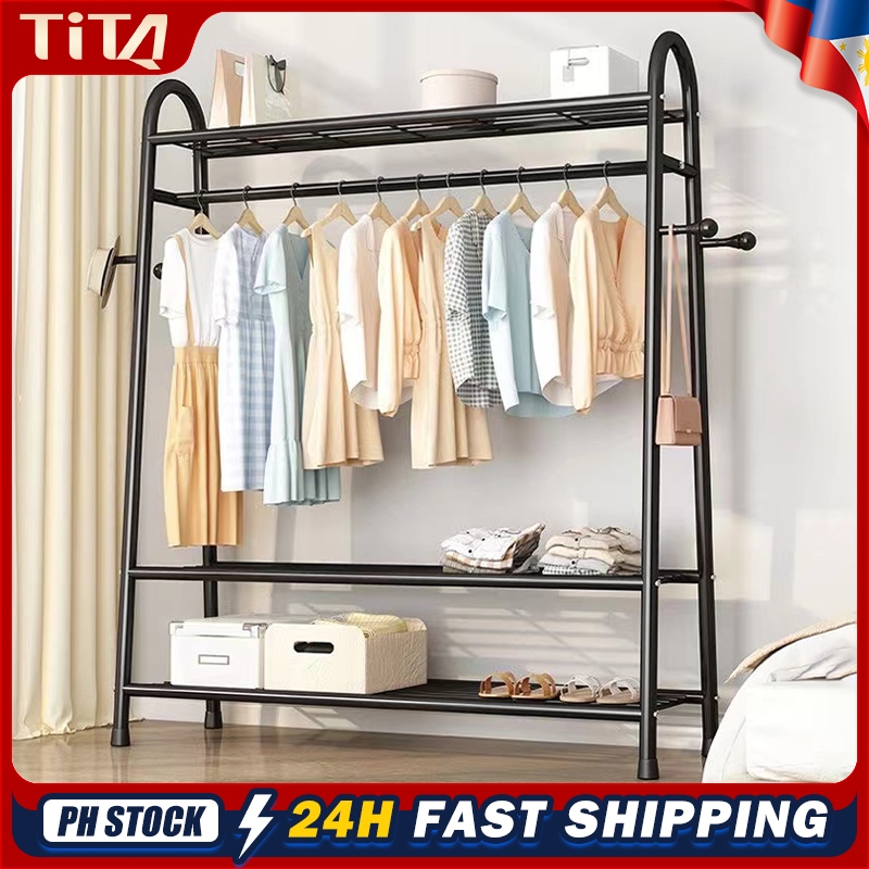 Clothes Rack Modern Home Clothes Hanging Rack Living Room Household ...