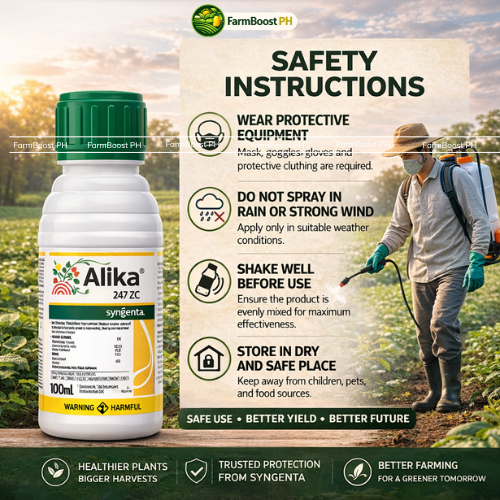 Syngenta Alika 247 ZC 250ML - Dual Action Insecticide for Rice, Corn ...