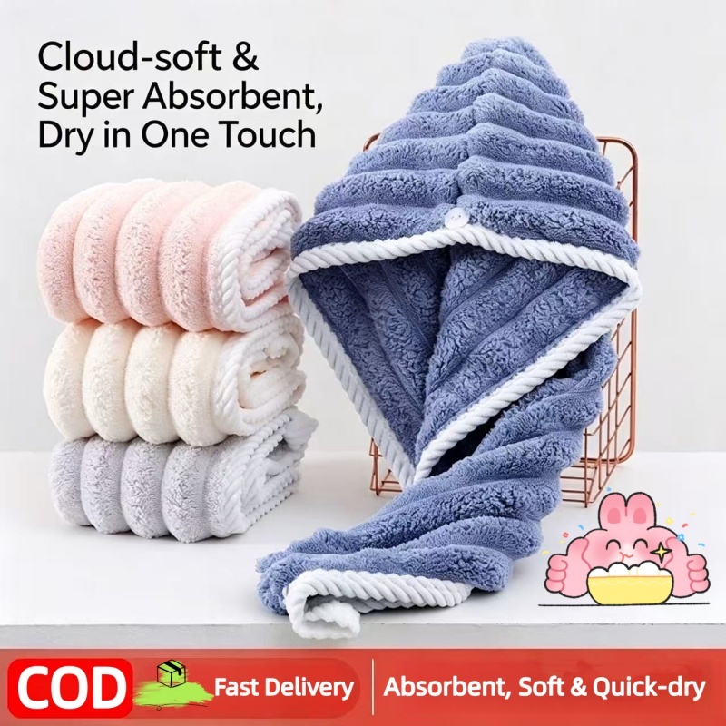 hair towel wrap - Best Prices and Online Promos - Oct 2026 | Shopee ...