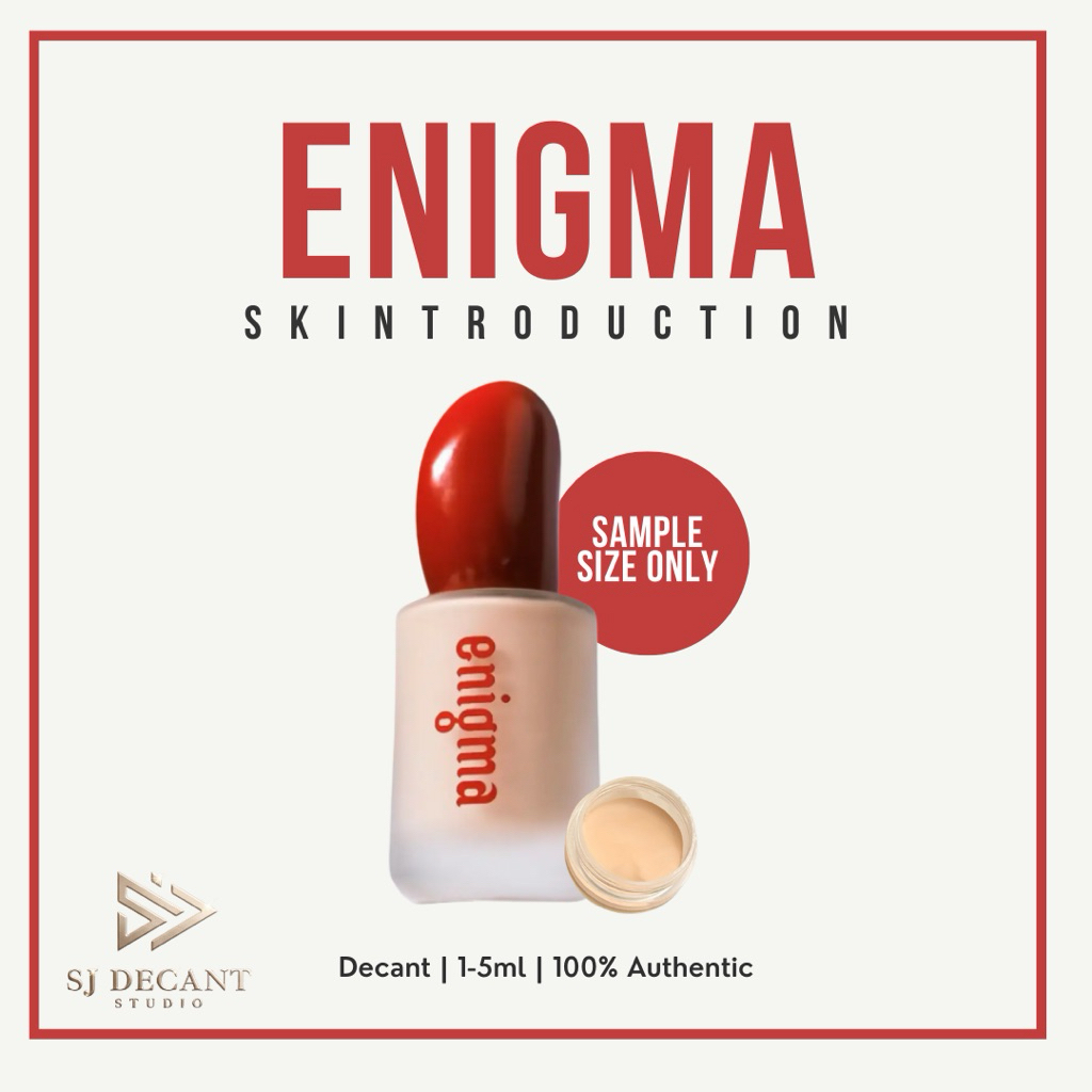 [DECANT / SAMPLE SIZE] ENIGMA SKINTRODUCTION (1-5ml) | Shopee Philippines