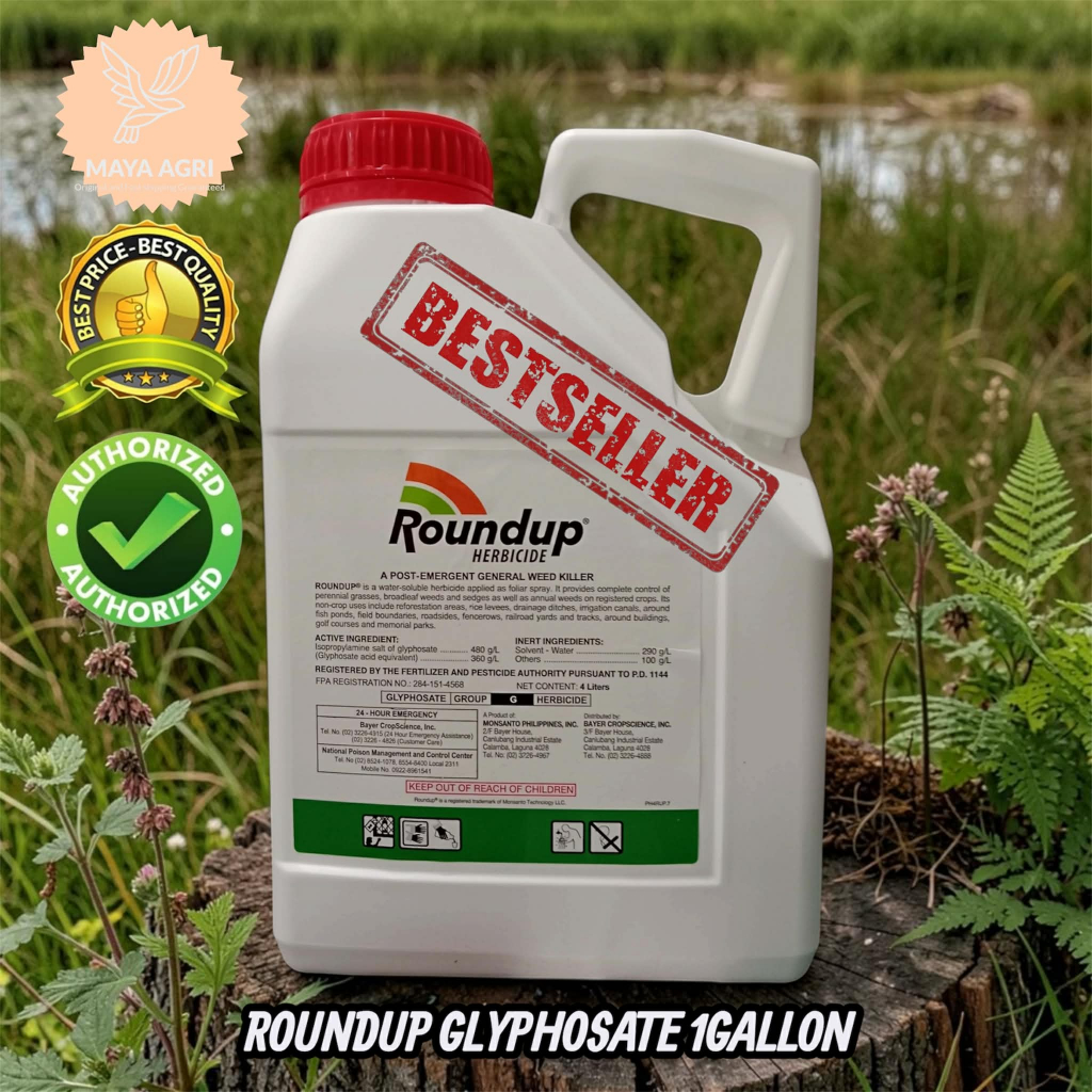 ROUND UP Herbicide - ROUNDUP 1 Gallon - Grass / WEED KILLER - like ...