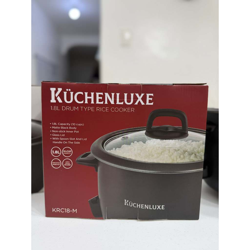 Kuchenluxe Rice Cooker, Fluffy Rice Made Easy | Shopee PH