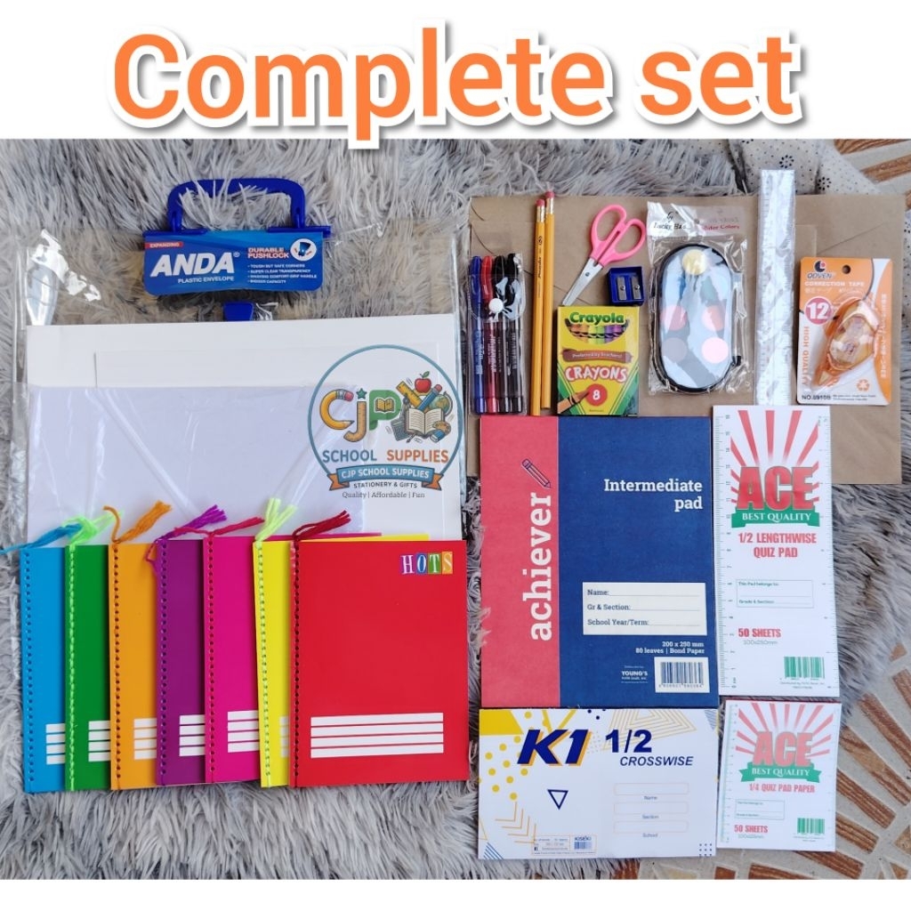 Grade 5 Notebook 80–100 Leaves, Sturdy Covers | Shopee