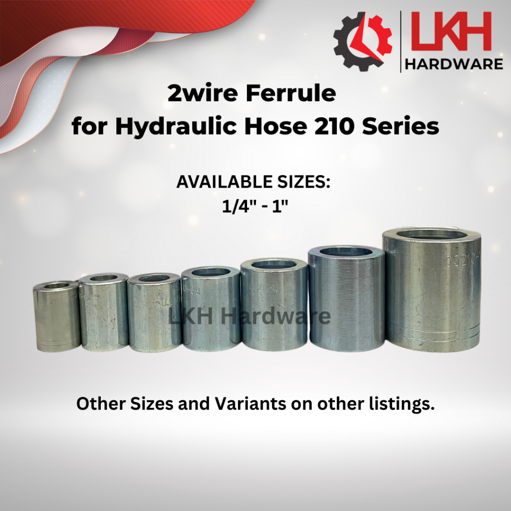2wire Ferrule for Hydraulic Hose 210 Series | Shopee Philippines