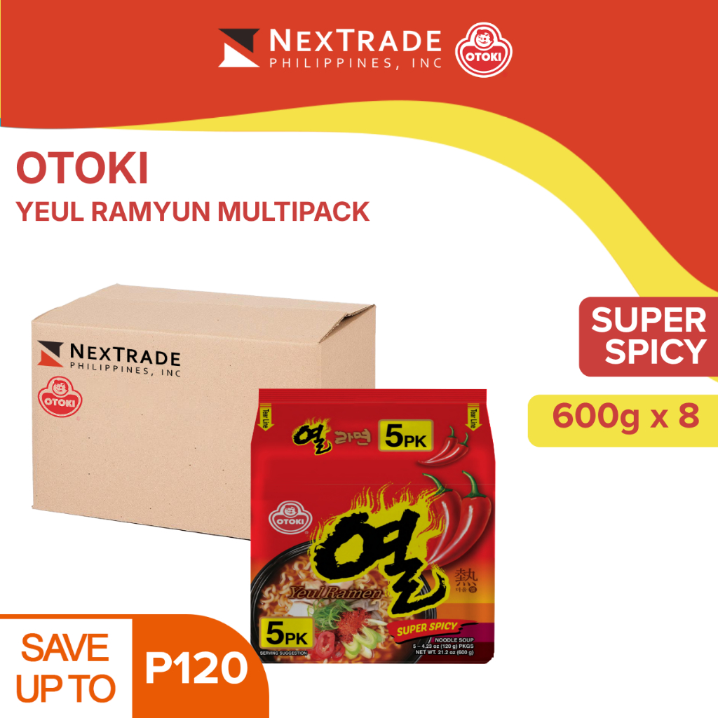 (CASE) Otoki Yeul Ramyun Multipack 120G (Box of 8) | Shopee Philippines