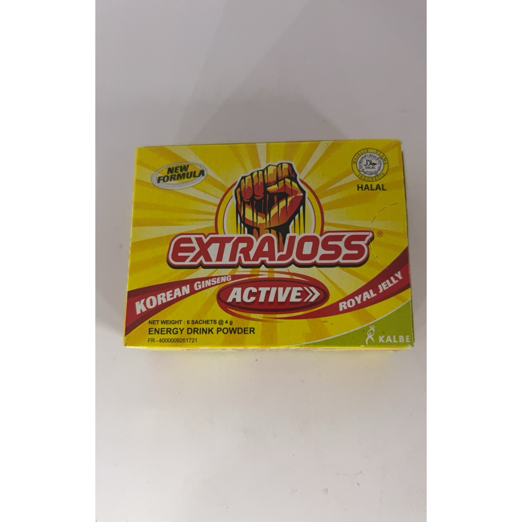 1 box Extra joss active 4grams x 6 sachets | Shopee Philippines