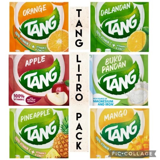 Tang Grapes 19g x 12pcs (Tang Orange with Stevia, Tang Melon, Pineapple ...