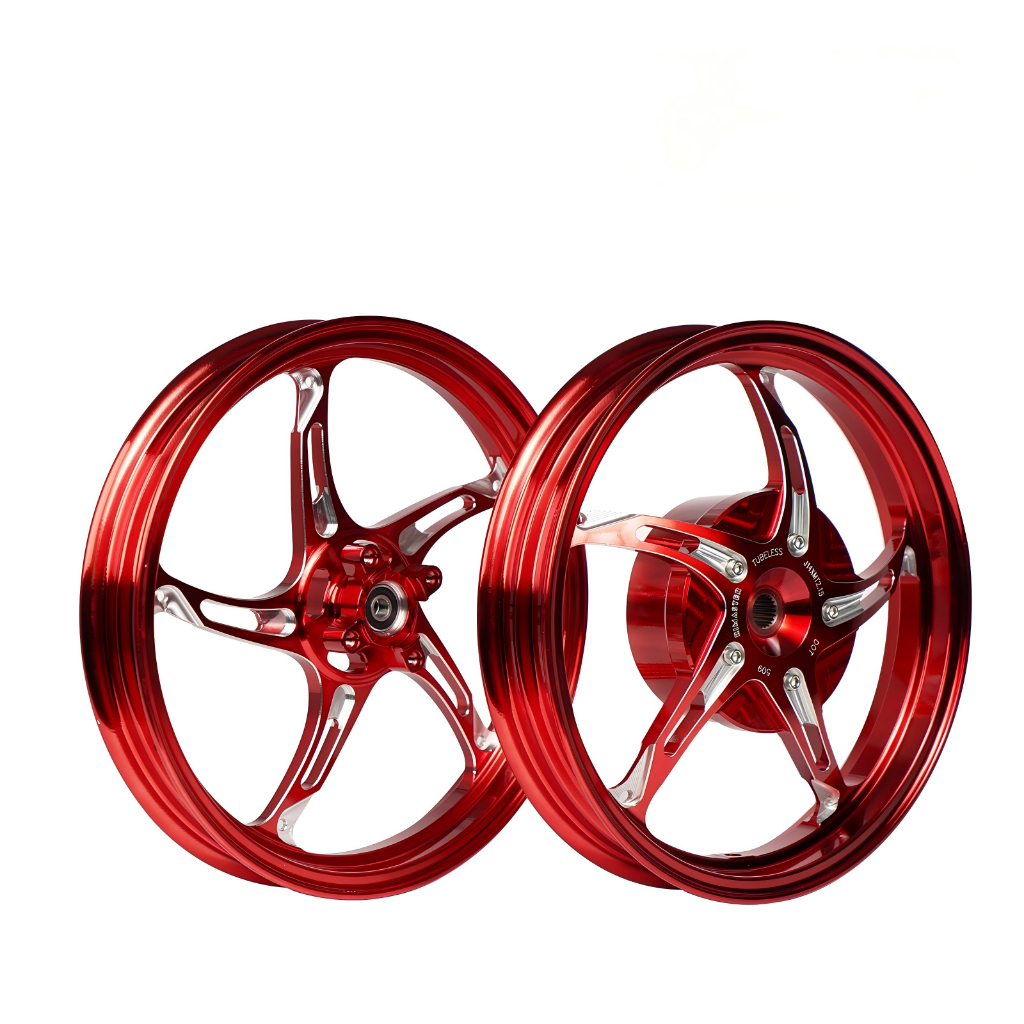 CNC Mags For Click 125/150 beat110 BEAT FI/CARB Front Disc 4 Holes Rear ...