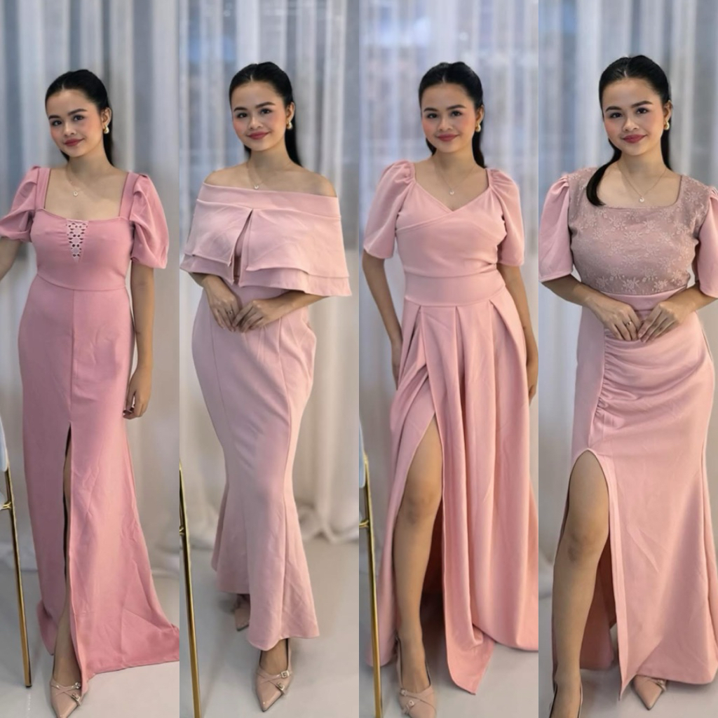 mint green asymmetrical dress Jasira