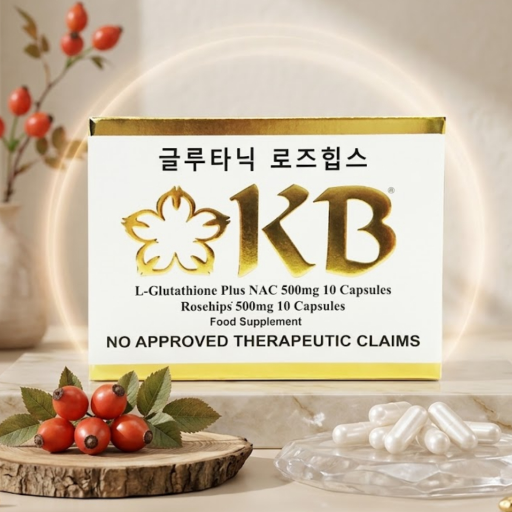 kb l glutathione plus nac review L-Glutathione 500mg 30 capsules, Rosehips 500mg 30 capsules Buy 1 Take 1 KB L-Glutathione plus NAC 10's