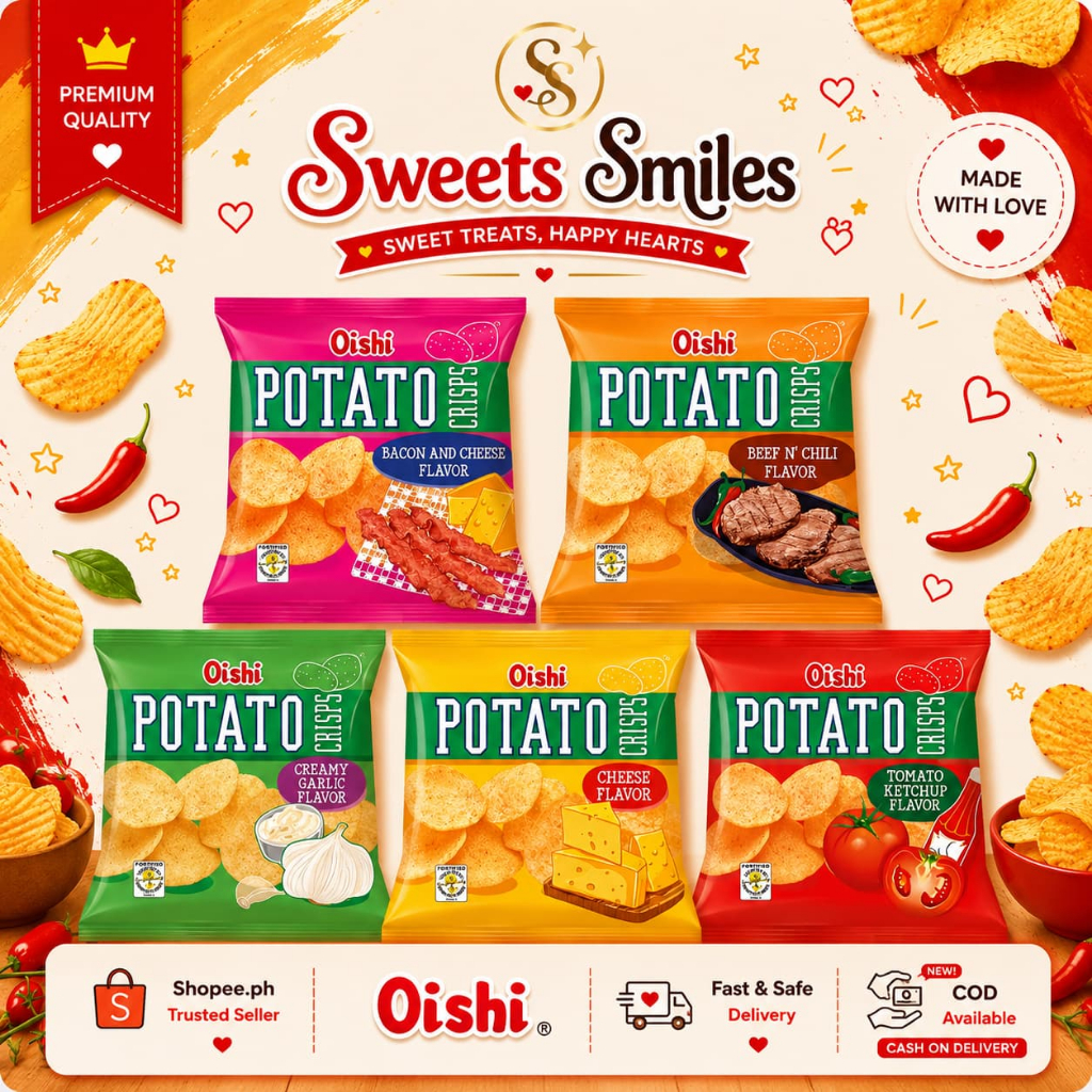 Shop oishi potato crisp for Sale on Shopee Philippines