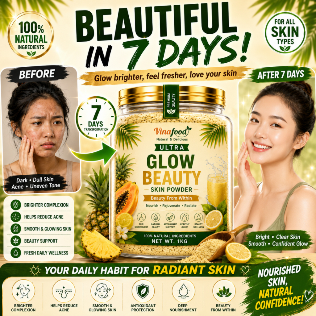 [B1T1] Beauty Drink Powder 1KG Pineapple Buko Pumpkin | Glowing Skin ...