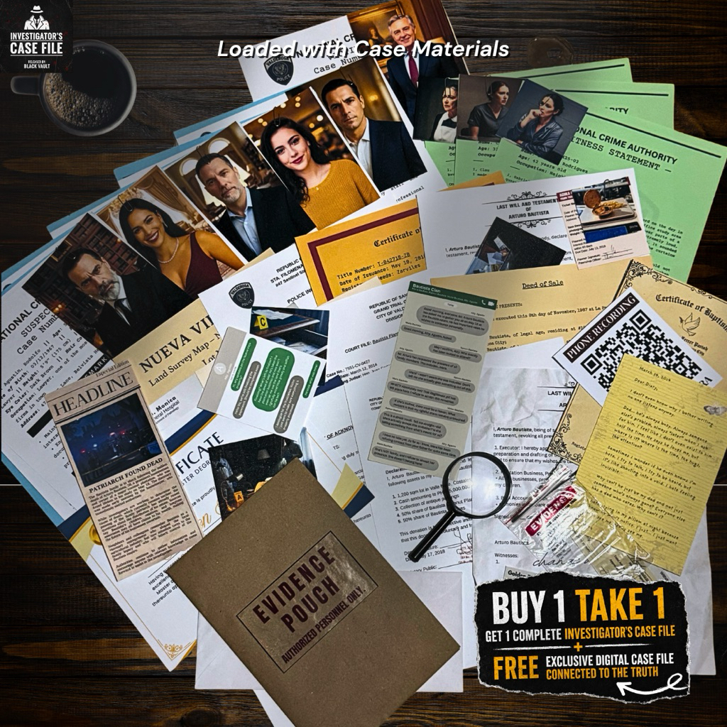 Investigator’s Case File, Online Shop | Shopee Philippines