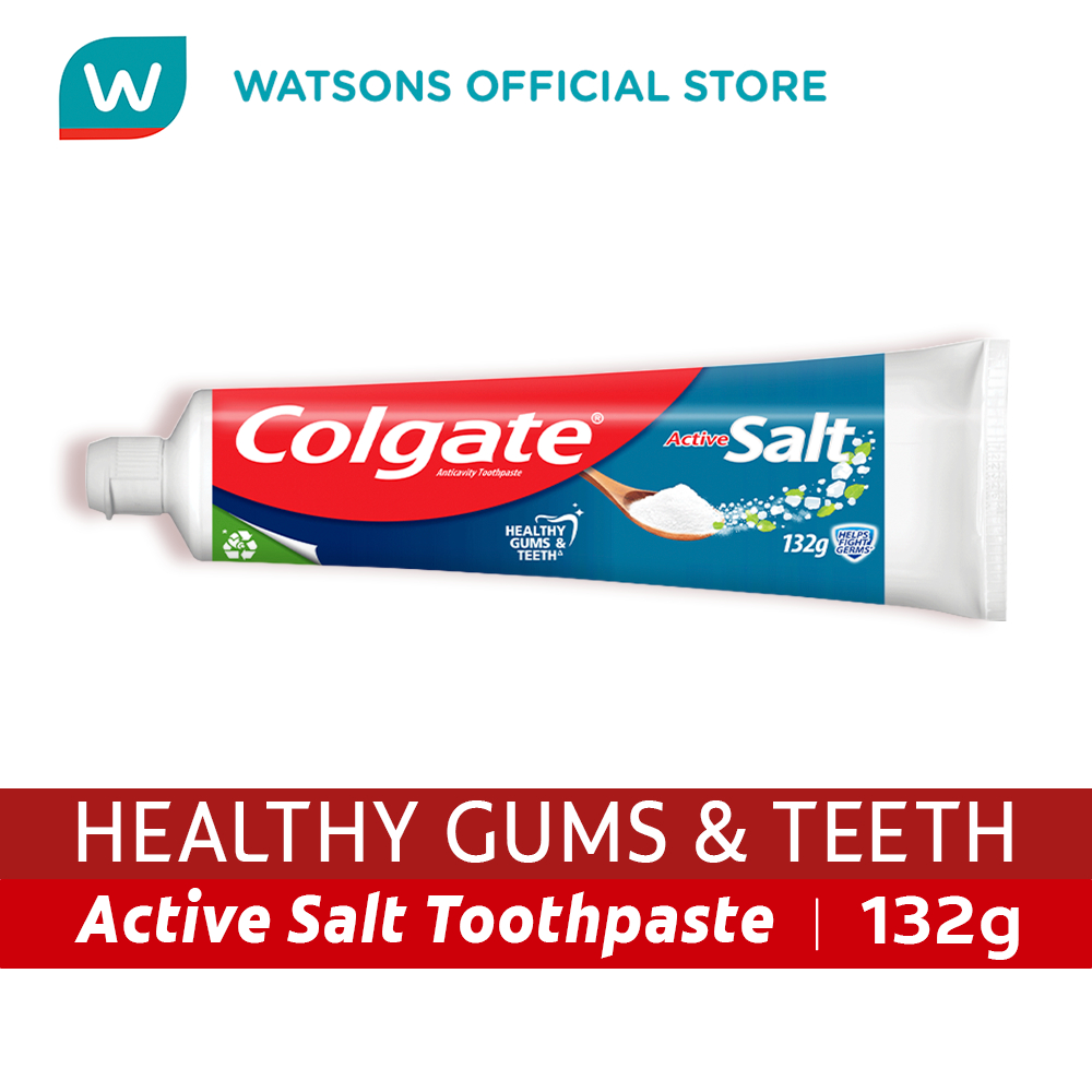 Colgate Active Salt Natural Toothpaste 132g | Shopee Philippines