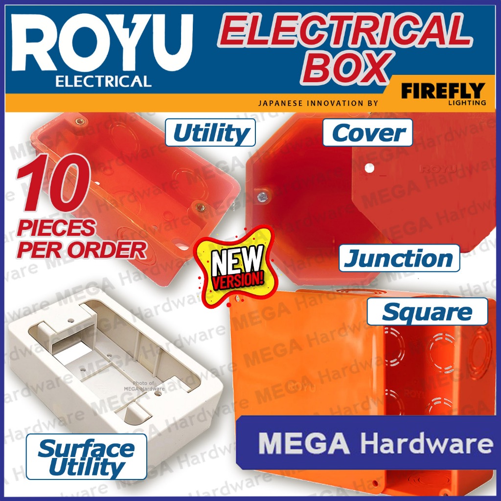 ROYU FIREFLY Surface Type Utility Box | Utility Box | Junction Box ...
