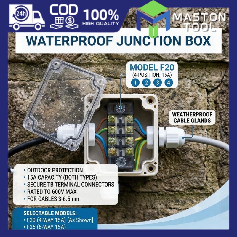 Shop junction box weatherproof for Sale on Shopee Philippines