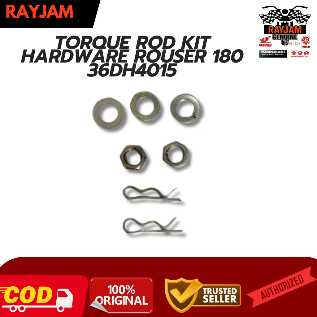 Torque Rod Kit Hardware Genuine for Bajaj Rouser 180 36DH4015 | Shopee ...