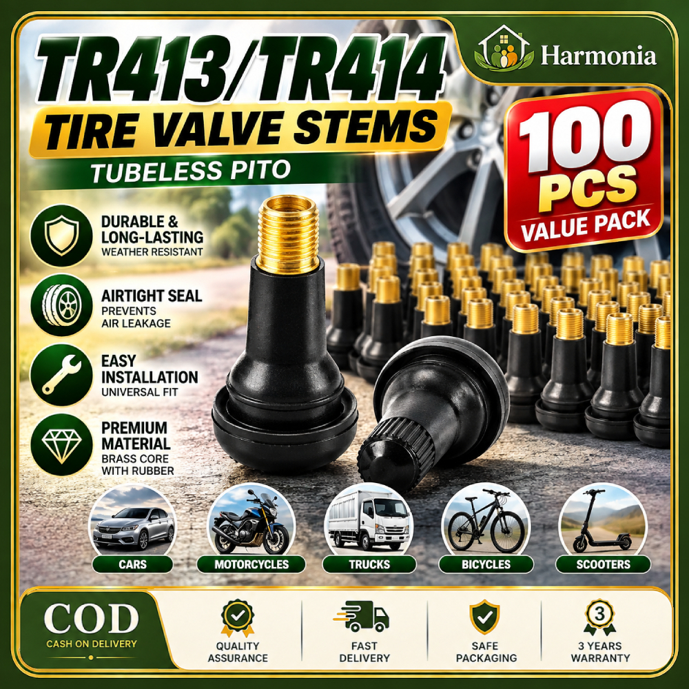 100 PIECES TR413/TR414 Tire Valve Tubeless Pito | Shopee Philippines