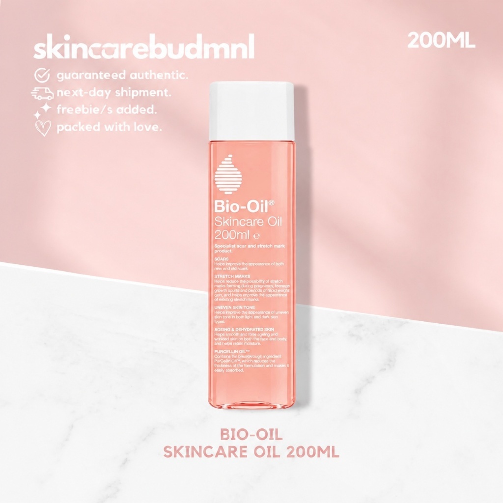 Bio-Oil Skincare Oil 200ml Scars Stretch Marks Uneven Skin Tone Dry ...